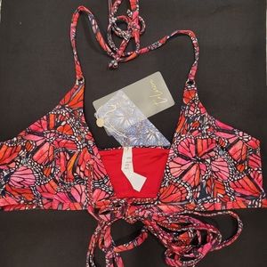 ToLuca Amina Waist Wrap Triangle Top